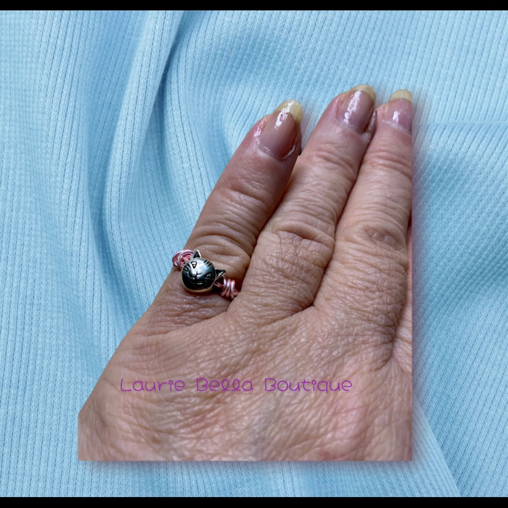 Cat Face Ring